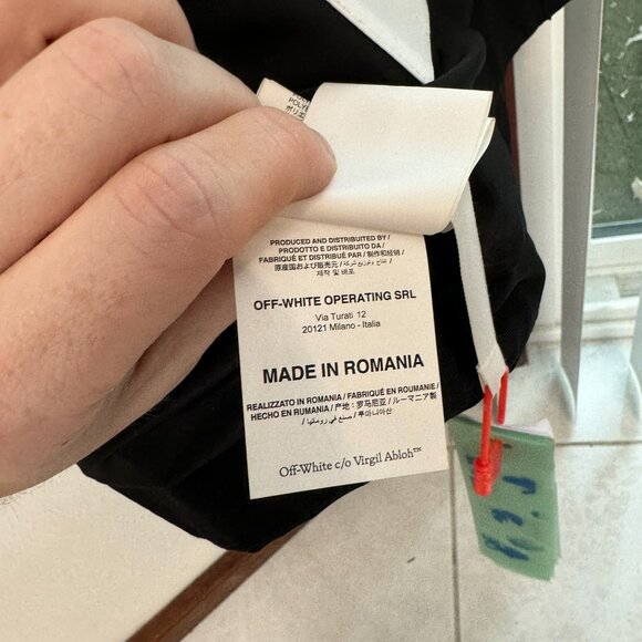 NWT OFF-WHITE™ Neen Harrington Jacket in sz.L (MSRP$2265) - Picture 13 of 14